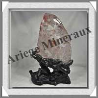 POISSONS - CRISTAL de ROCHE - 280x195x110 mm - 2 200 grammes - A001