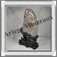 POISSONS - CRISTAL de ROCHE - 280x195x110 mm - 2 200 grammes - A001