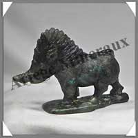 SANGLIER - LABRADORITE - 110x70x30 mm - 135 grammes - A002