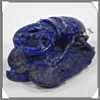 SCARABEE - LAPIS LAZULI - 80x60x35 mm - 162 grammes - A002