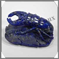 SCARABEE - LAPIS LAZULI - 80x60x35 mm - 162 grammes - A002