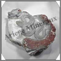 SERPENT - CALCEDONE - 320x195x85 mm - 4 540 grammes - A001