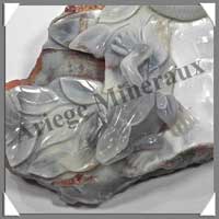 SERPENT - CALCEDONE - 320x195x85 mm - 4 540 grammes - A001