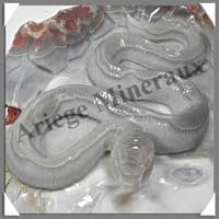 SERPENT - CALCEDONE - 320x195x85 mm - 4 540 grammes - A001
