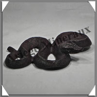 SERPENT - JASPE CHOCOLAT - 175x110x40 mm - 340 grammes - A001