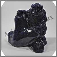 SINGE - SODALITE - 100x90x80 mm - 555 grammes - A001