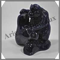 SINGE - SODALITE - 100x90x80 mm - 555 grammes - A001