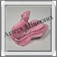 SOURIS - RHODOCHROSITE - 80x55x50 mm - 170 grammes -  A001
