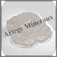 TORTUE - CRISTAL DE ROCHE - 130x55x50 mm - 560 grammes - A001