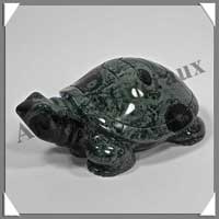 TORTUE - JASPE KAMBAMBA - 85x55x35 mm - 200 grammes - A002