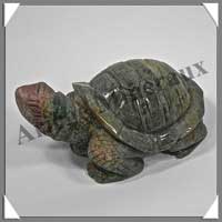 TORTUE - JASPE OCEAN - 110x75x50 mm - 350 grammes - A003