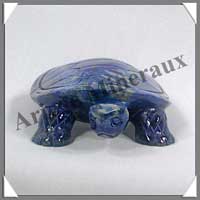 TORTUE - LAPIS LAZULI - 80 mm - 135 grammes - C002