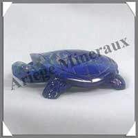 TORTUE - LAPIS LAZULI - 80 mm - 135 grammes - C002