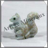 ECUREUIL - STEATITE - 30 mm