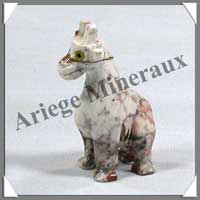 GIRAFE - STEATITE - 30 mm - A