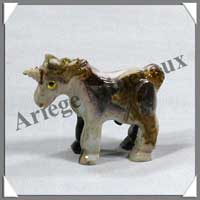 LICORNE - STEATITE - 30 mm - A