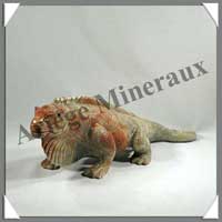 IGUANE - STEATITE - 300 mm - A001