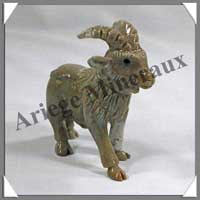 MOUFLON - STEATITE - 70 mm - A