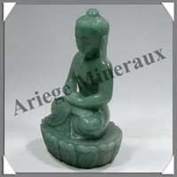 AVENTURINE - Bouddha Indien - 100 mm -  A005