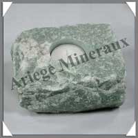 BOUGEOIR - AVENTURINE - 110x100x50 mm