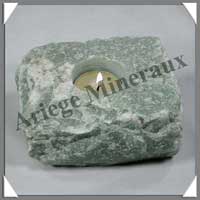 BOUGEOIR - AVENTURINE - 110x100x50 mm