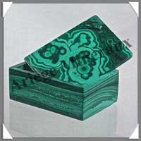MALACHITE - BOITE Rectangulaire - 60x40x20 mm - P002