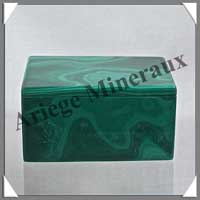 MALACHITE - BOITE Rectangulaire - 75x60x40 mm - P003