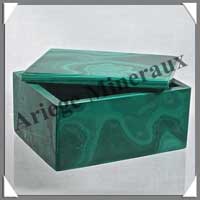 MALACHITE - BOITE Rectangulaire - 75x60x40 mm - P003