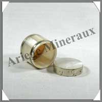 NACRE Yellow Libs - BOITE Cylindrique - 25x25 mm - N001