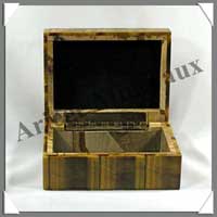 OEIL de TIGRE - BOITE Rectangulaire - 110x45x40 mm - C003