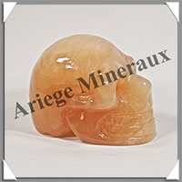 CALCITE JAUNE - Crne - 55x40x37 mm - 132 grammes - A001