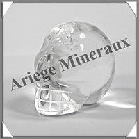 CRISTAL de ROCHE - Crne - 30x28x20 mm - 25,9 grammes - M016