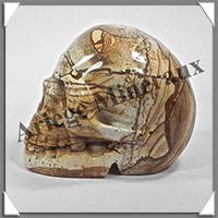 JASPE PAYSAGE - Crne - 75x60x50 mm - 323 grammes - A001