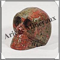 UNAKITE - Crne - 50x45x35 mm - 130 grammes - A001