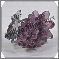 AMETHYSTE - Grappe de Raisin - Taille 1 - 50 mm - 26 grammes - M010
