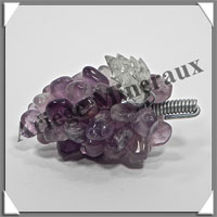 AMETHYSTE - Grappe de Raisin - Taille 1 - 60 mm - 55 grammes - M013