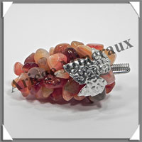 CORNALINE - Grappe de Raisin - Taille 2 - 90 mm - 100 grammes - M012