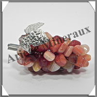 CORNALINE - Grappe de Raisin - Taille 2 - 85 mm - 105 grammes - M015