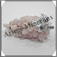 QUARTZ ROSE - Grappe de Raisin - Taille 2 - 100 mm - 125 grammes - M012