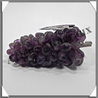 AMETHYSTE - Grappe de Raisin - Taille 3 - 110 mm - 210 grammes - M012