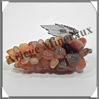 CORNALINE - Grappe de Raisin - Taille 3 - 115 mm - 208 grammes - M005