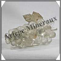 CRISTAL de ROCHE - Grappe de Raisin - Taille 3 - 125 mm - 207 grammes - M002