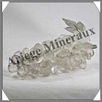 CRISTAL de ROCHE - Grappe de Raisin - Taille 3 - 130 mm - 200 grammes - M003