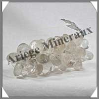 CRISTAL de ROCHE - Grappe de Raisin - Taille 3 - 125 mm - 204 grammes - M012