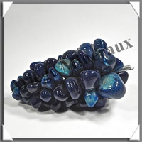 AGATE BLEUE - Grappe de Raisin - Taille 5 - 155 mm - 650 grammes - M006