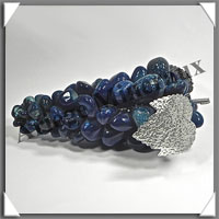 AGATE BLEUE - Grappe de Raisin - Taille 6 - 215 mm - 1 020 grammes - M008