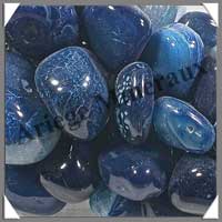 AGATE BLEUE - Grappe de Raisin - Taille 5 - 155 mm - 640 grammes - M010