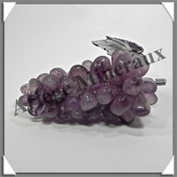 AMETHYSTE - Grappe de Raisin - Taille 4 - 140 mm - 415 grammes - M001