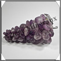 AMETHYSTE - Grappe de Raisin - Taille 5 - 170 mm - 655 grammes - M002