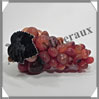 CORNALINE - Grappe de Raisin - Taille 4 - 145 mm - 402 grammes - M001 Brsil